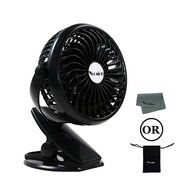 REMAX USB Fan Battery Rechargeable 2200mAh 18650 Mini Electric Fan 4.5h 4 Blades Clip on Desk Silent Blower N32