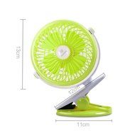 REMAX USB Fan Battery Rechargeable 2200mAh 18650 Mini Electric Fan 4.5h 4 Blades Clip on Desk Silent Blower N33