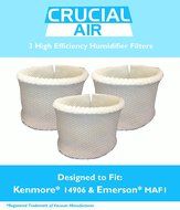 3 Kenmore &amp; Emerson Humidifier Wick Filters, Fits Kenmore EF1 14906 &amp; Emerson MAF1, Compare to Kenmore Part #...