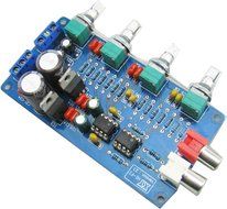 Yeeco Pre-amp Volume Control Board Tone Finished Board Kit 10 Times Dual AC 15V Original HIFI Tone Adjustment...