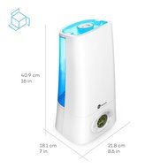 Cool Mist Humidifier with LED Display, TaoTronics Ultrasonic Air Humidifers with Large 5L Capacity, Adjustable... N4