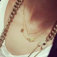 New Fashion Elephant Pendant Chain Choker Gold Necklace Women Lady Jewelry Gift N2