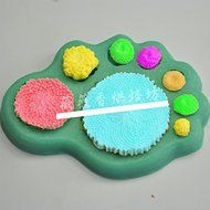 Anyana Daisy Sunflower Stamen Flower Heart Silicone Fondant Mold Cake Decorating Pastry Gum Pastry Tool Kitchen... N2