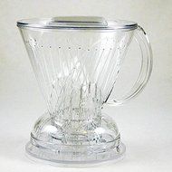 Coffee Shrub Clever Coffee Dripper, Large 18 Ounces - With Melitta Cone Coffee Filters Natural Brown #4 100 count