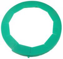 Silicone Pie Crust Shield, Adjustable Pie Protector, Green