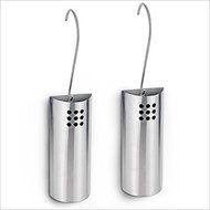 Stainless Steel Radiator Humidifiers - Set of 2 : 20x8x4cm Hanging Humidifier