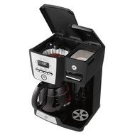 Mr. Coffee BVMC-DMX85 12-Cup Programmable Coffeemaker with Integrated Hot Water Dispenser, 16-Ounce, Black/Chrome N2