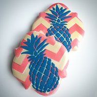 The Cookie Countess Chevron stencil