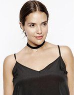 Dixperfect Vintage 90s Choker Necklaces with Pendant for Women N30