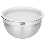 14-Piece Stainless Steel Mixing Bowl Set with Sunk-in Lid