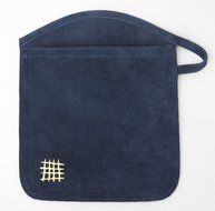 Jane Domestic Suede Dual Purpose Oven Mitt/Hot-Pad, Black