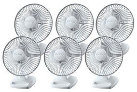 Air King 9145-6 2 Speed Electric Clip-On Fan (Case of 6), 6&quot; N2