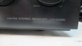 Kenwood AM-FM Stereo Receiver Model KR-A5080 w Phono Preamp 100 Watts Per Channel
