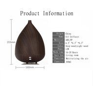 SanSiDo Aromatherapy Humidifier Purifier Air Humidifier Aromatherapy Essential Oil Diffuser 300ml Cool Mist Humidifier... N2