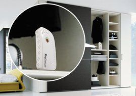 Pro Breeze&trade; Cordless Renewable and Rechargeable Mini Dehumidifier for Absorbing Moisture in Small Spaces e.g.... N2