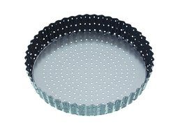 23 x 3cm Crusty Bake Fluted Round Flan Quiche Tin N2