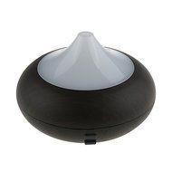 Honeyall ABS and PP plastic 160ml Wooden Air Aromatherapy Diffuser Mist Humidifier with 12W 7 Colors LED Lights... N5