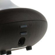 Honeyall ABS and PP plastic 160ml Wooden Air Aromatherapy Diffuser Mist Humidifier with 12W 7 Colors LED Lights... N6