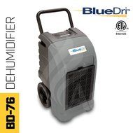 BlueDri BD-76P-RED 76-Pint AHAM High Performance Commercial Dehumidifier, Red N7