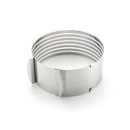 Kalrede Retractable Stainless Steel Circle Mousse Ring Baking Tool Set of 2(16-20cm,24-30cm)