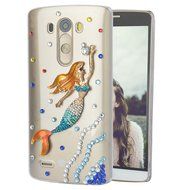 LG Stylus 2 Case,LG G Stylo 2 LS775 Case,Yaheeda Studded Rhinestone Crystal Bling Clear Hard Case Cover for LG... N55