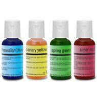 PointZero Complete Airbrush Cake Decorating Set - 4 Chefmaster Colors N3