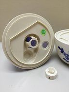 Fixture Displays Large Capacity Ultrasonic Ceramic Humidifier Aroma Diffuser Decorative Vase Shape 12036 N2