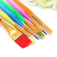 Y&amp;XL&amp;H 6 pcs Cake Brush Fondant Decor Painting Tool Icing Set Dusting DIY Sugarcraft