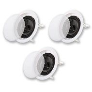 Acoustic Audio CS-IC63 In Ceiling 6.5" Home Theater 3 Speaker Set 3 Way 900 Watt CS-IC63-3S