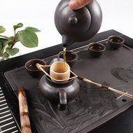 Tea Filter, YIFAN Bamboo Tea Strainer for Teahouse Kitchen Cafe