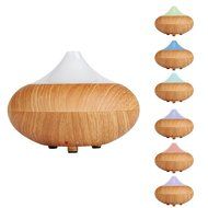 MEGAVISION Aromatherapy Essential Oil Diffuser 7 Color Changing LED Light 140ML Ultrasonic Cool Mist Aroma Air... N5