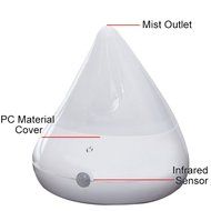 Portable USB Rechargeable Home Office Car Infrared Sensor Detection Mist Ultrasonic Aroma Diffuser Air Humidifier... N13