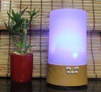 Wood Grain Aroma 600ml Large Capacity Essential Oil Diffuser Deep Aromatherapy Ionizer Ultrasonic Cool Mist Humidifier... N8
