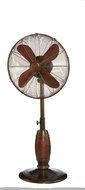 Indoor and Outdoor 18" Standing Pedestal Fan - Beautiful Style Keeps You Cool All Year Round (Aspen) N4