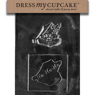 Dress My Cupcake DMCC197 Chocolate Candy Mold, Bow Package, Christmas N13