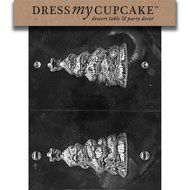 Dress My Cupcake DMCC197 Chocolate Candy Mold, Bow Package, Christmas N14