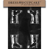 Dress My Cupcake DMCC197 Chocolate Candy Mold, Bow Package, Christmas N15