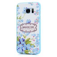 S7 Edge Case,Samsung Galaxy S7 Edge Case - Shockproof TPU Rubber Skin Gel Bumper Case 3D Basso-relievo Cute Colorful... N30
