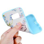 S7 Edge Case,Samsung Galaxy S7 Edge Case - Shockproof TPU Rubber Skin Gel Bumper Case 3D Basso-relievo Cute Colorful... N31