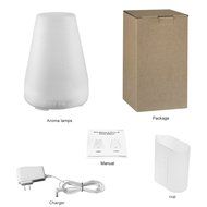Barsone 100ML Aroma Diffuser Multicolor Lamp(7 Color LED lights),Essential Oil Diffuser,Humidifier for Yoga,Training... N6