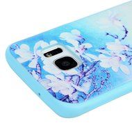 S7 Edge Case,Samsung Galaxy S7 Edge Case - Shockproof TPU Rubber Skin Gel Bumper Case 3D Basso-relievo Cute Colorful... N34