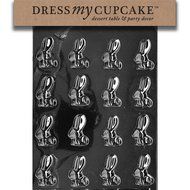 Dress My Cupcake DMCC197 Chocolate Candy Mold, Bow Package, Christmas N21