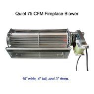Universal 75 CFM Fireplace Stove Squirrel Blower Fan Replacement Top Buyer's Choice N4