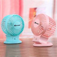 USB Mini Fan,BAVIER Sound-free design Desktop Fan,Portable USB Fan,2 Speed Adjustable,USB Cooling Fan,Cooler Fan... N17