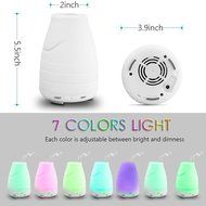 Global-store Essential Oil Diffuser Humidifier 100ml Aroma Ultrasonic Diffuser Cool Mist Humidifier for Home,... N3
