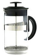 GROSCHE Cafe Au Lait Coffee and Tea Lover&#039;s Gift Set. 34 oz French Press and Milk Frother Wand Red