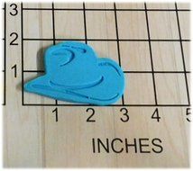 Western Cowboy Hat Fondant Shaped Cookie Cutter and Stamp #1022