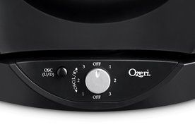Ozeri Brezza II Dual Oscillating 10&quot; High Velocity Desk Fan N8