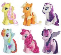My Little Pony Friendship is Magic 6.5" Plush Figure Set of 6 Mylar Hair