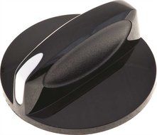 Whirlpool Part Number 9761964: Knob, Infinite (Black)